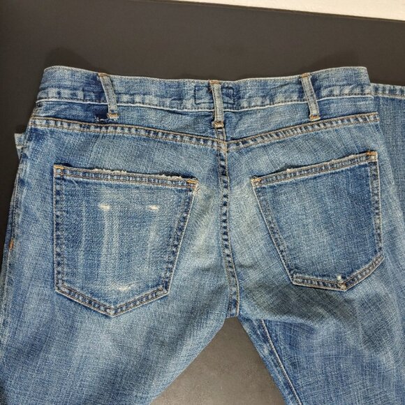 Current Elliott Loved Destroyed Jeans Sz 27 W31 x L32 - Picture 6 of 8